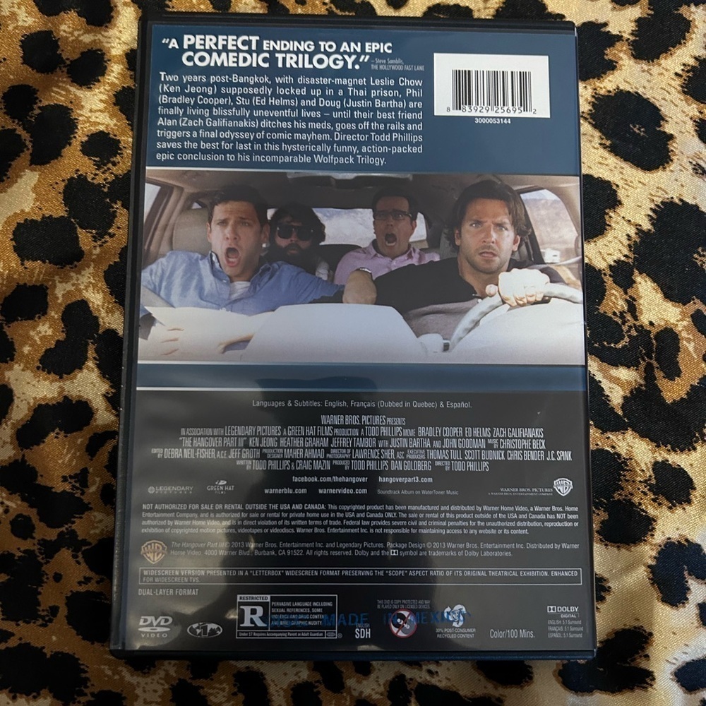 The Hangover Part III (DVD, 2013) - Picture 2 of 4